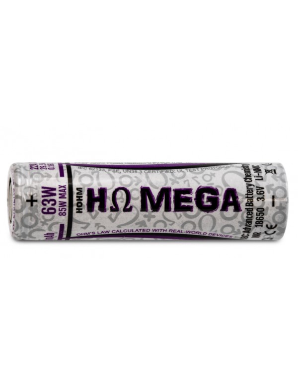 Hohm MEGA 18650 2505mAh Battery - HohmTech