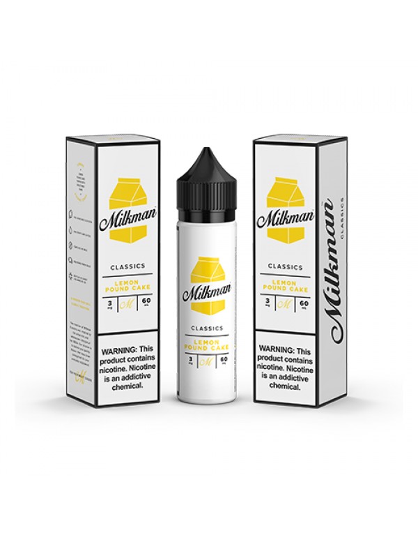 Milkman Delights Lemon Pound Cake 60ml Vape Juice