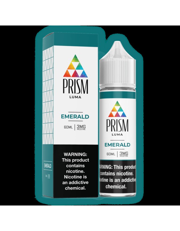 Prism E-Liquids Luma Series Emerald 60ml Vape Juic...
