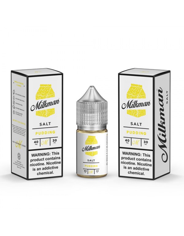 The Milkman Salt Pudding 30ml Nic Salt Vape Juice