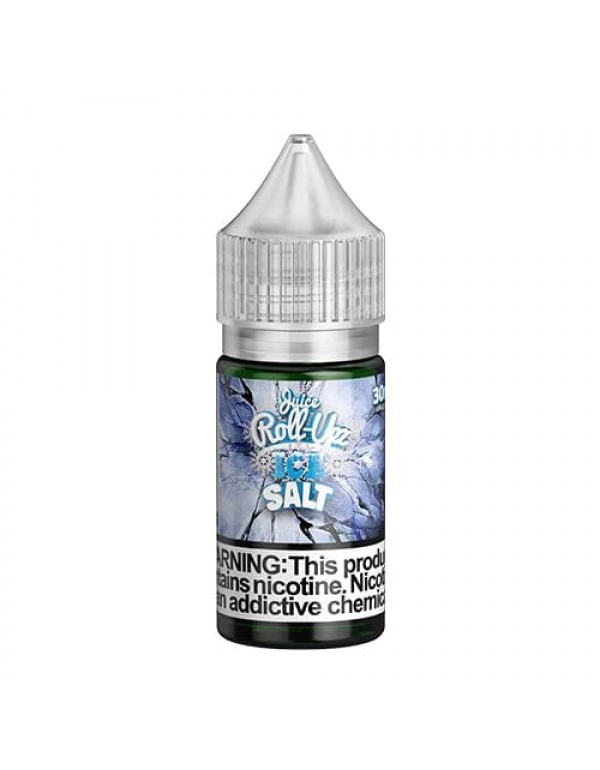 Juice Roll Upz Salt Blue Raspberry On ICE 30ml Nic Salt Vape Juice