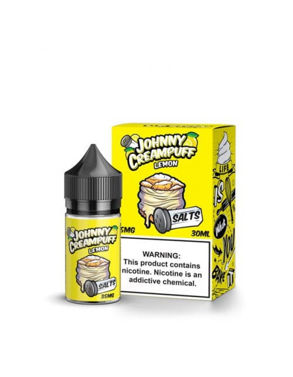 Johnny Creampuff Salts Lemon 30ml Nic Salt Vape Ju...