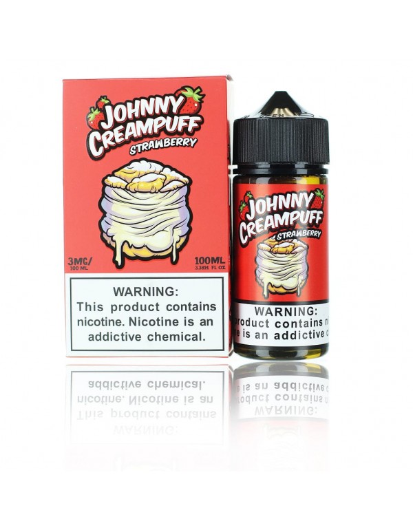 Johnny Creampuff Strawberry 100ml Vape Juice
