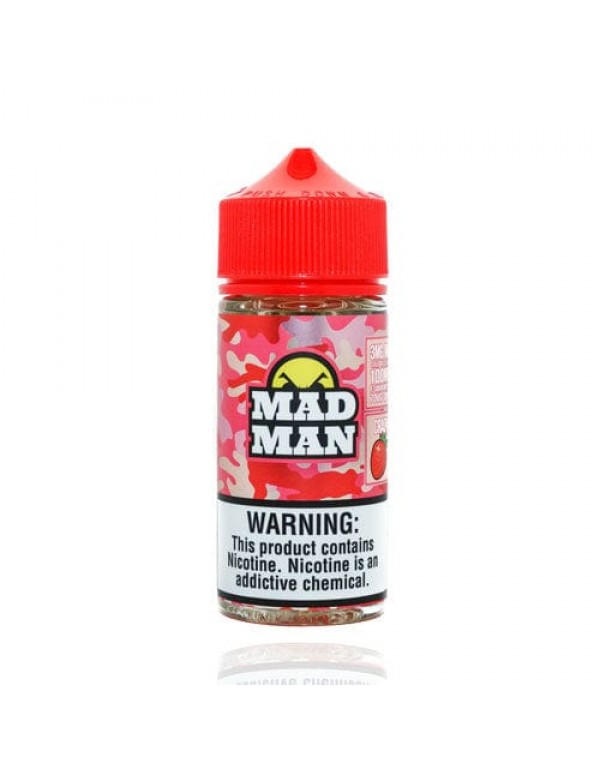 Madman Crazy Strawberry 100ml Vape Juice