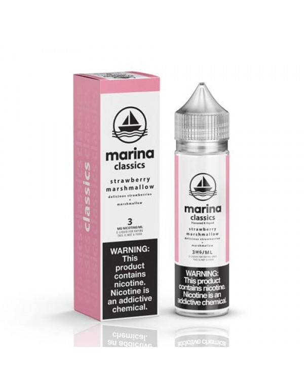 Marina Classics Strawberry Marshmallow 60ml Vape J...
