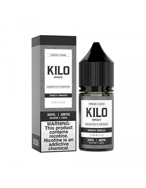 Kilo Salts Smooth Tobacco 30ml Nic Salt Vape Juice