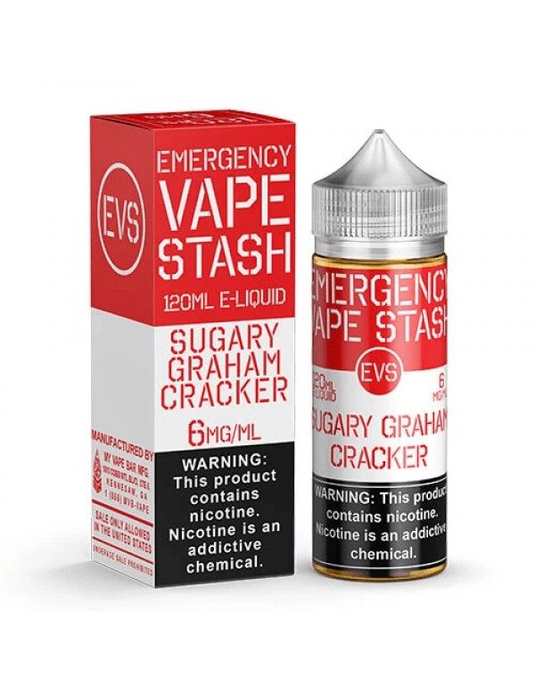 Sugary Graham Cracker 120ml Vape Juice - Emergency...