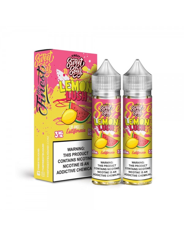 The Finest Sour Lemon Lush 2x 60ml Vape Juice