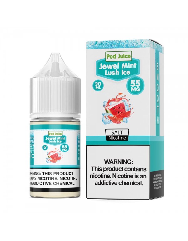 Pod Juice Jewel Lush Ice 30ml Nic Salt Vape Juice