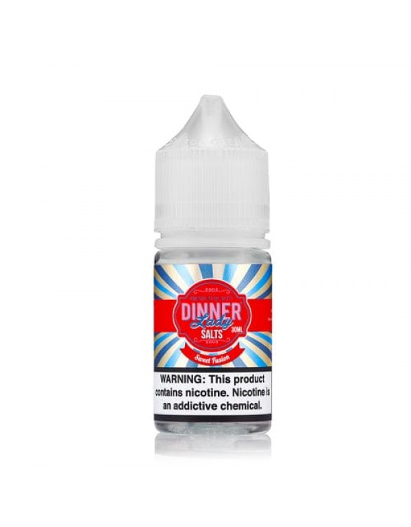 Dinner Lady Salts Sweet Fusion 30ml Nic Salt Vape Juice