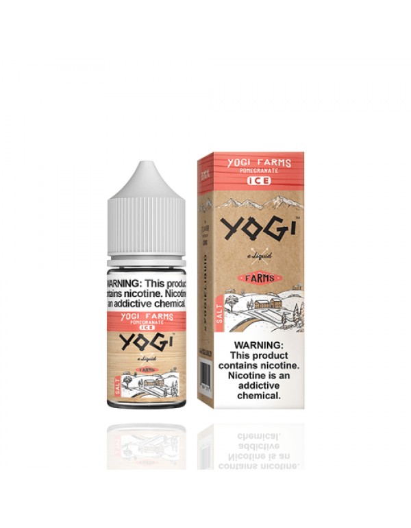 Yogi Farms Salt Pomegranate ICE 30ml Nic Salt Vape...