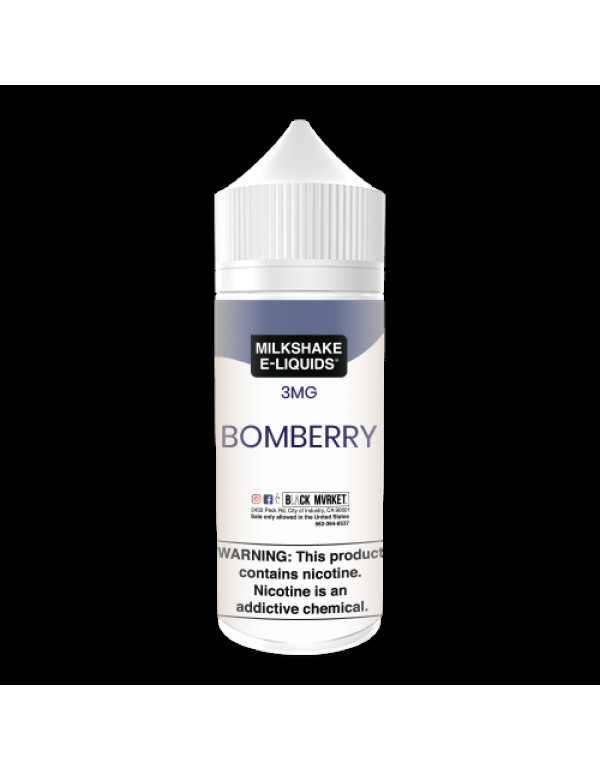 Milkshake Liquids Bomberry Shake 100ml Vape Juice