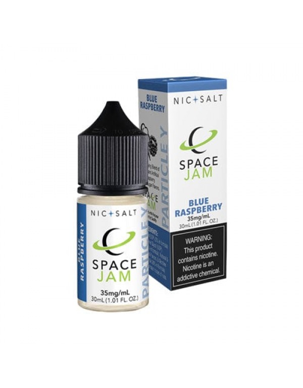 Space Jam Nic Salt Blue Raspberry (Particle Y) 30ml Nic Salt Vape Juice