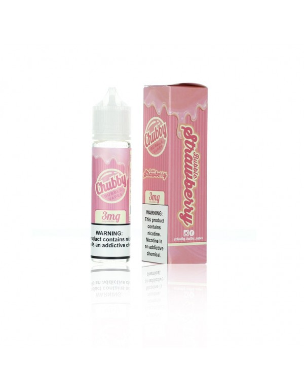 Chubby Bubble Vapes Bubble Strawberry 60ml Vape Ju...