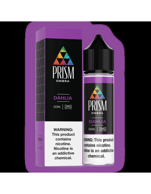 Prism E-Liquids Ombra Series Dahlia 60ml Vape Juic...