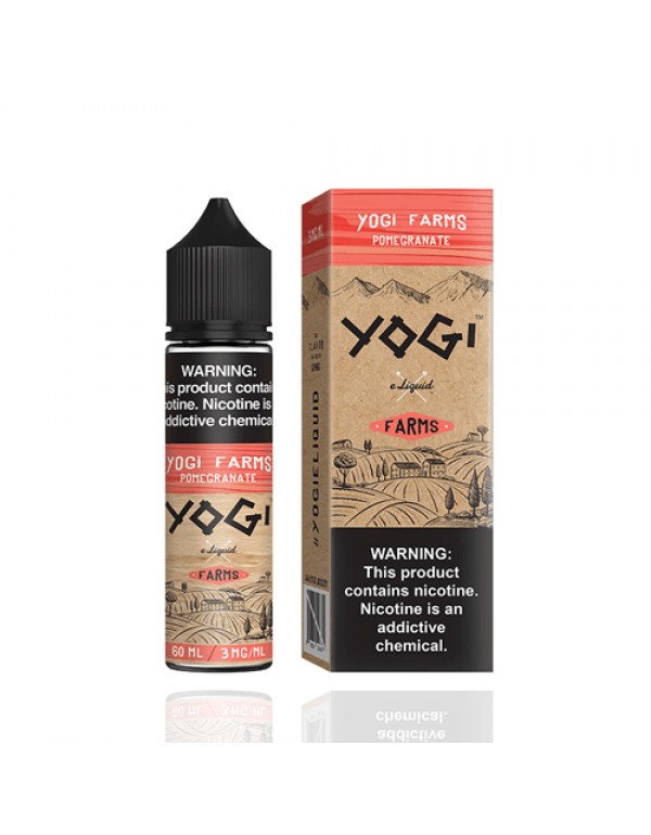 Yogi Farms Pomegranate 60ml Vape Juice