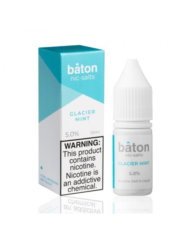 Baton Glacier Mint 10ml Nic Salt Vape Juice