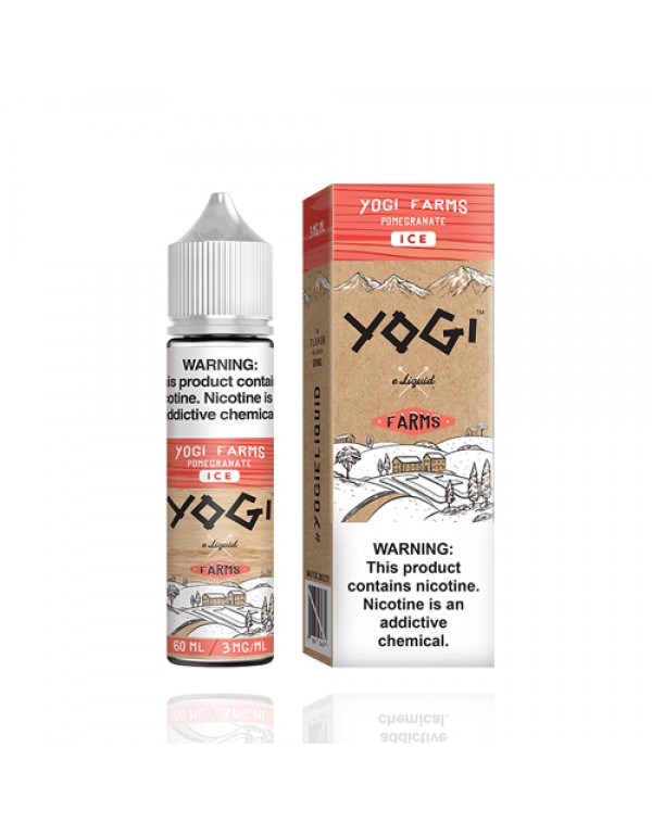 Yogi Farms Pomegranate ICE 60ml Vape Juice