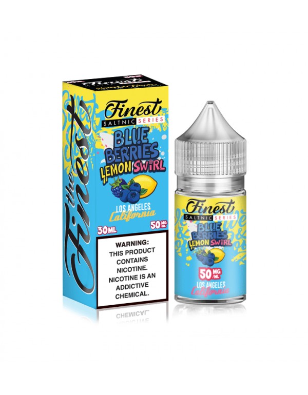 The Finest Blue-Berries Lemon Swirl 30ml Nic Salt Vape Juice