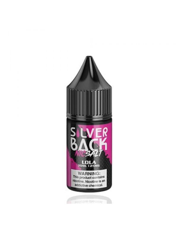 Silverback Salts Lola 30ml Nic Salt Vape Juice