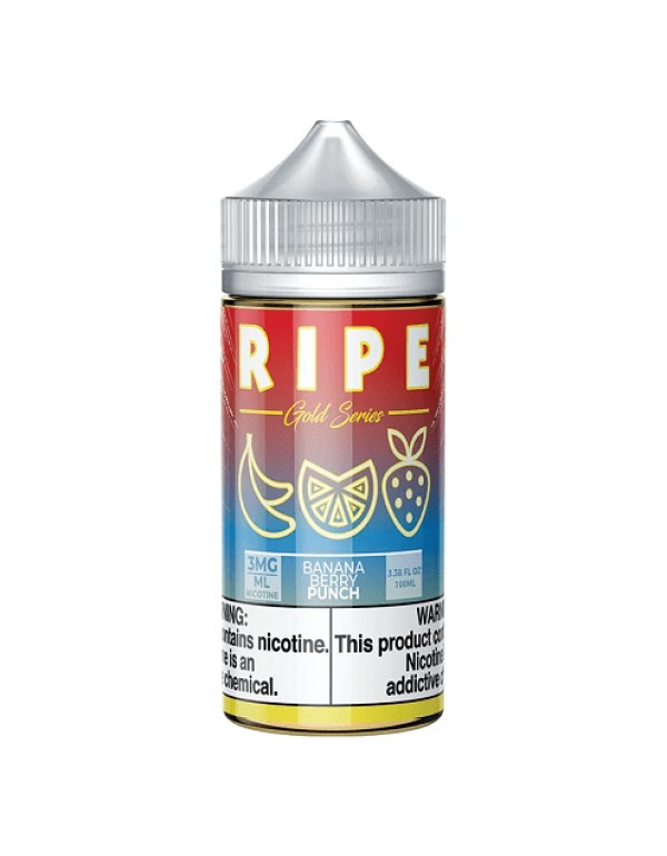 Banana Berry Punch 100ml Vape Juice - Ripe Gold Se...