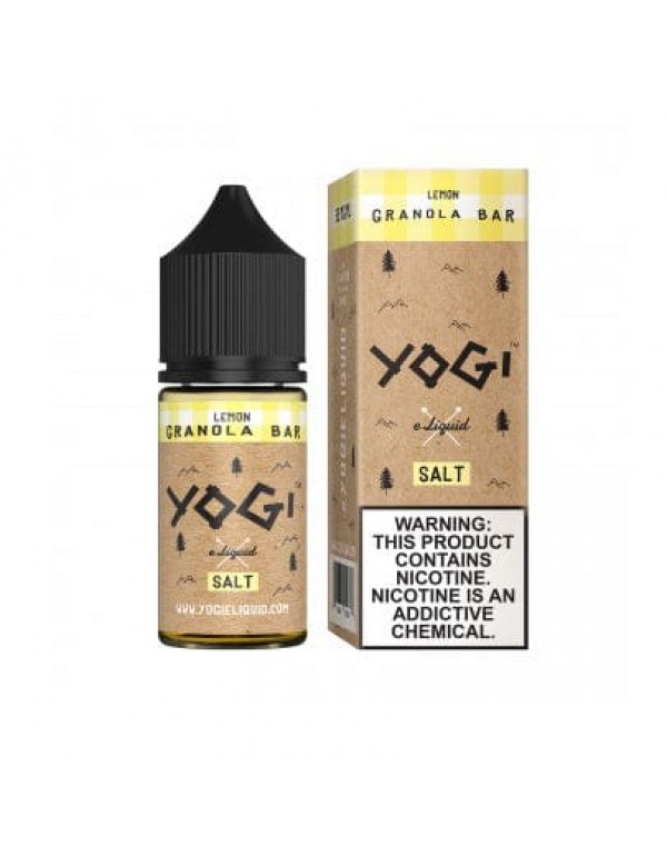 Yogi Salts Lemon Granola Bar 30ml Nic Salt Vape Juice