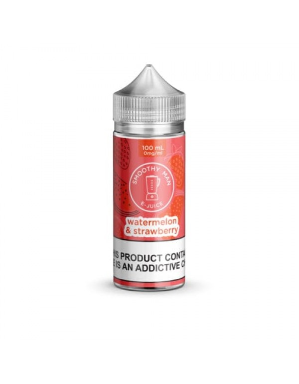 Smoothy Man Watermelon & Strawberry 100ml Vape...