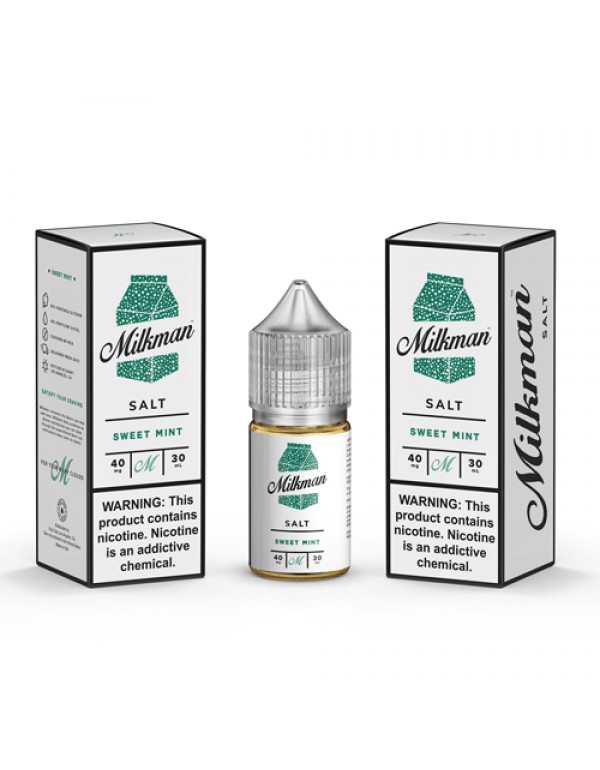 The Milkman Salt Sweet Mint 30ml Nic Salt Vape Juice