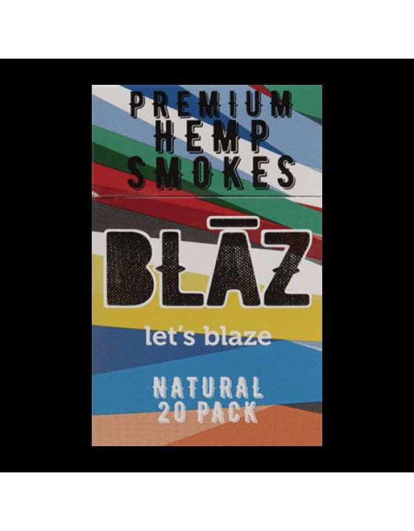 BLAZ Premium Hemp Smokes - 20 Cigs/Pack