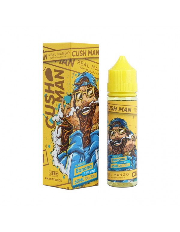 Nasty Vape Juice Cush Man Series Mango Banana 60ml