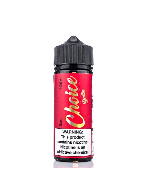 Choice E-Liquid Ballin 120ml Vape Juice