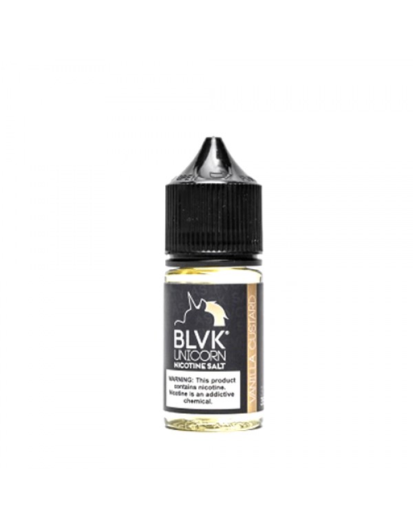 BLVK Unicorn Salts VNLA Custard 30ml Nic Salt Vape Juice