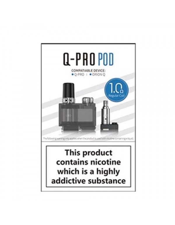 Orion Q-PRO Pod Pack (2 COILS INCLUDED) - Lost Vape