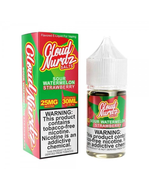 Sour Watermelon Strawberry 30ml TF Vape Juice - Cl...