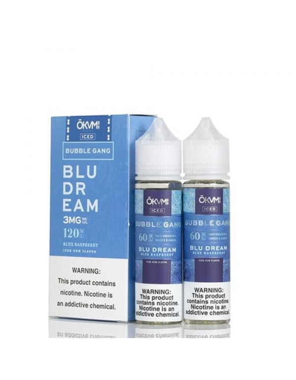 Okami Bubble Gang Twin Pack ICED Blu Dream 2x 60ml...