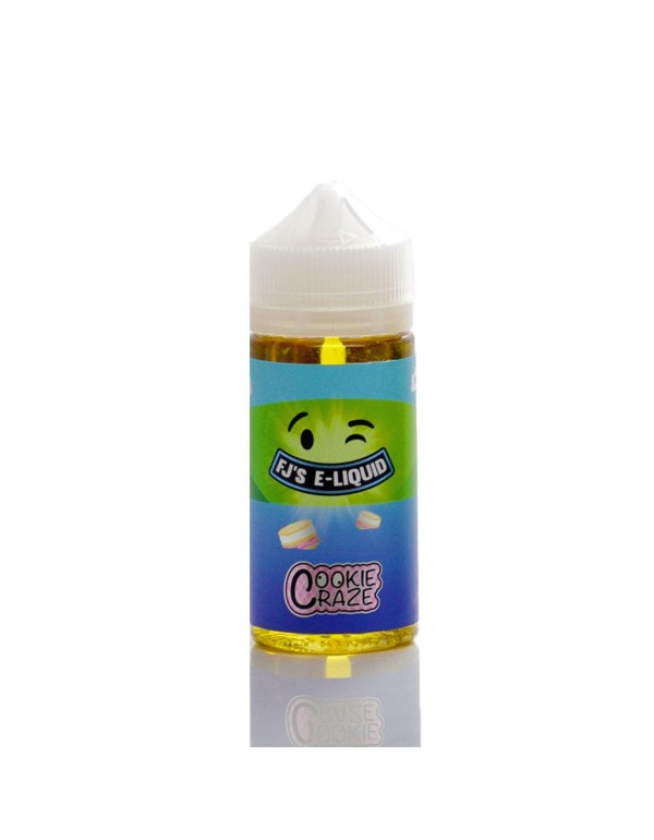 FJ's E-Juice Cookie Craze 100ml Vape Juice