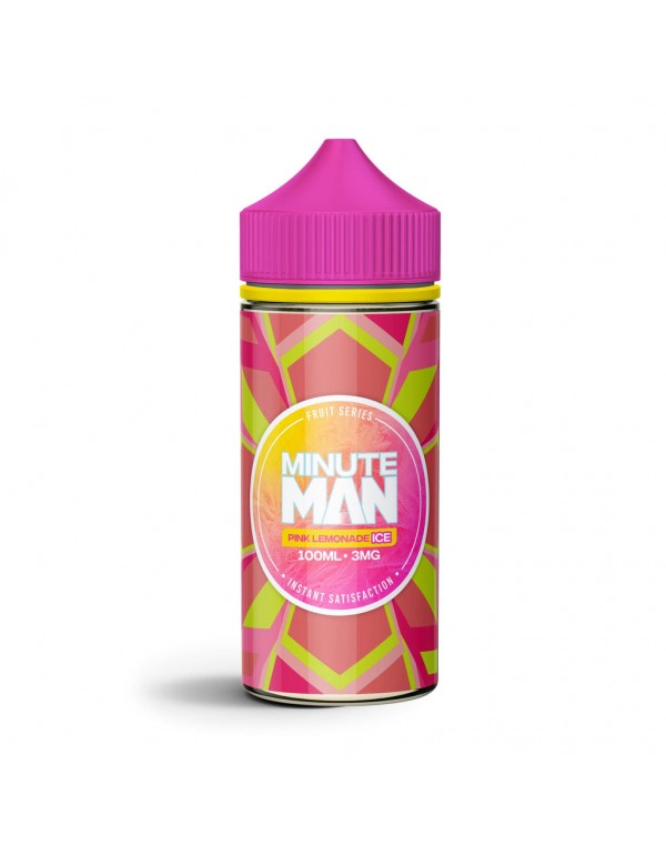 Minute Man Pink Lemonade Ice 100ml Vape Juice