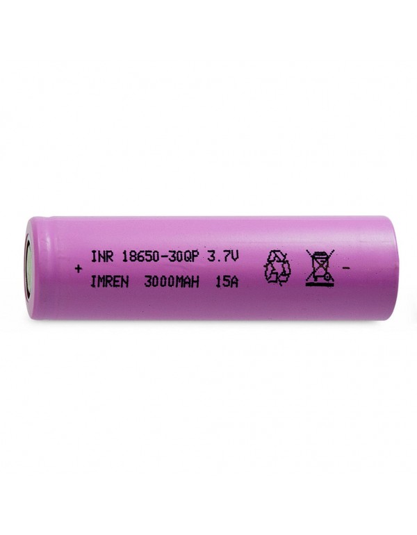 IMREN 30QP 18650 3000mAh 15A Battery (1x Pack)