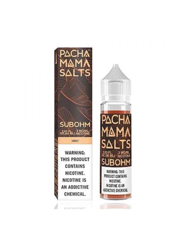 Pachamama Subohm Salts Sorbet 60ml Vape Juice