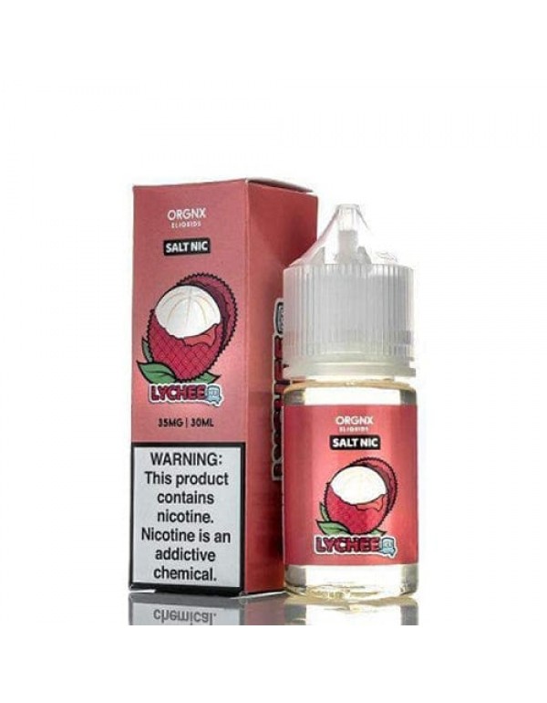 Orgnx Salts Lychee ICE 30ml Nic Salt Vape Juice