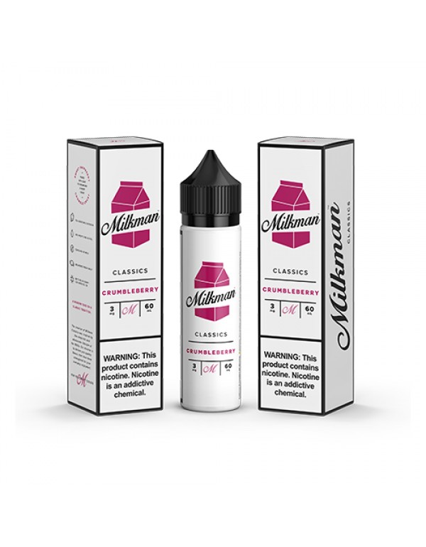 The Milkman Crumbleberry 60ml Vape Juice