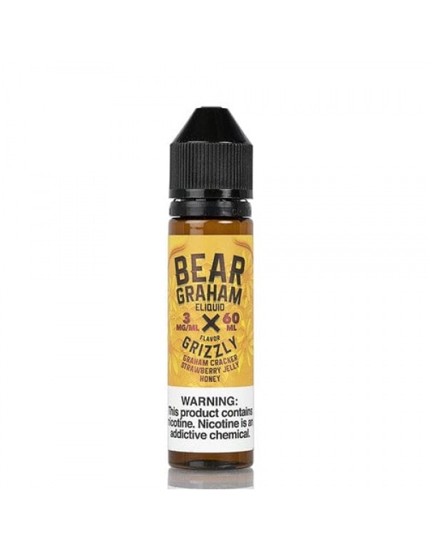 Bear Graham Eliquid Grizzly 60ml Vape Juice