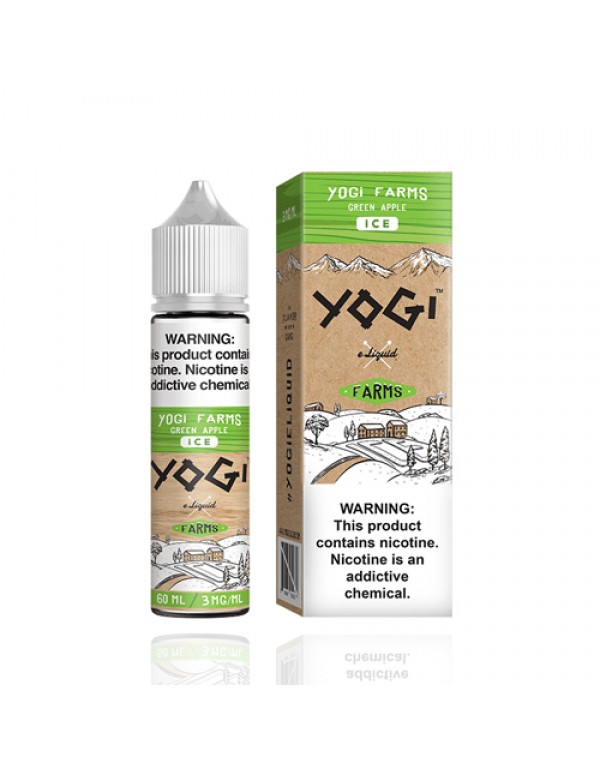 Yogi Farms Green Apple ICE 60ml Vape Juice