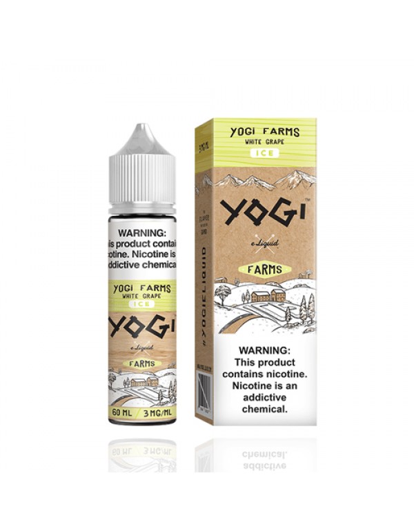 Yogi Farms White Grape ICE 60ml Vape Juice