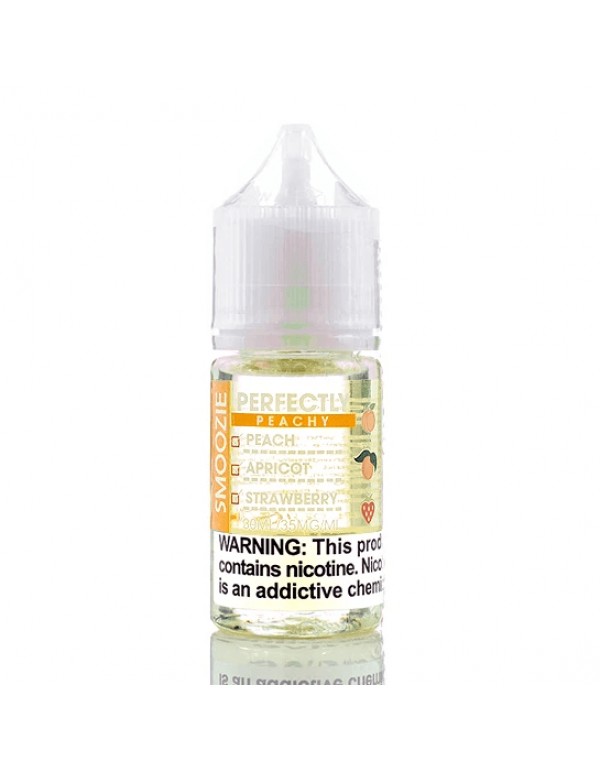 Smoozie Salt Perfectly Peachy 30ml Nic Salt Vape Juice