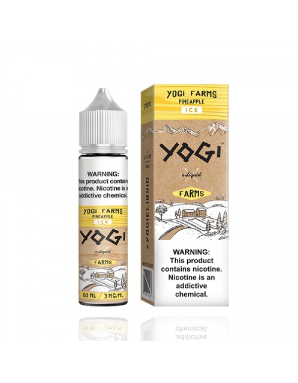 Yogi Farms Pineapple ICE 60ml Vape Juice