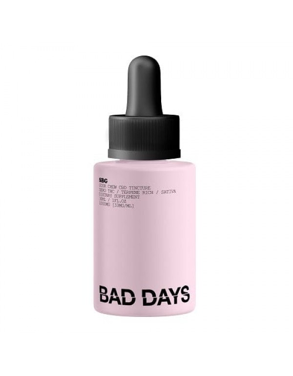 Bad Days SBG 30ml CBD Tincture