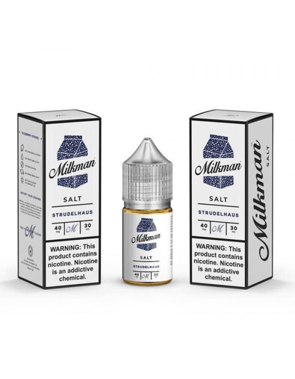 The Milkman Salt Strudelhaus 30ml Nic Salt Vape Ju...