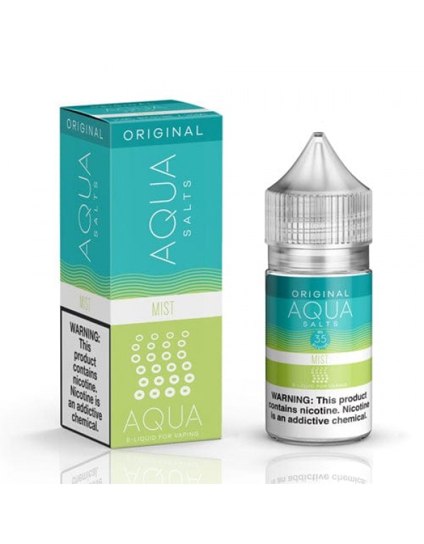 Aqua Salts Original Mist 30ml Nic Salt Vape Juice