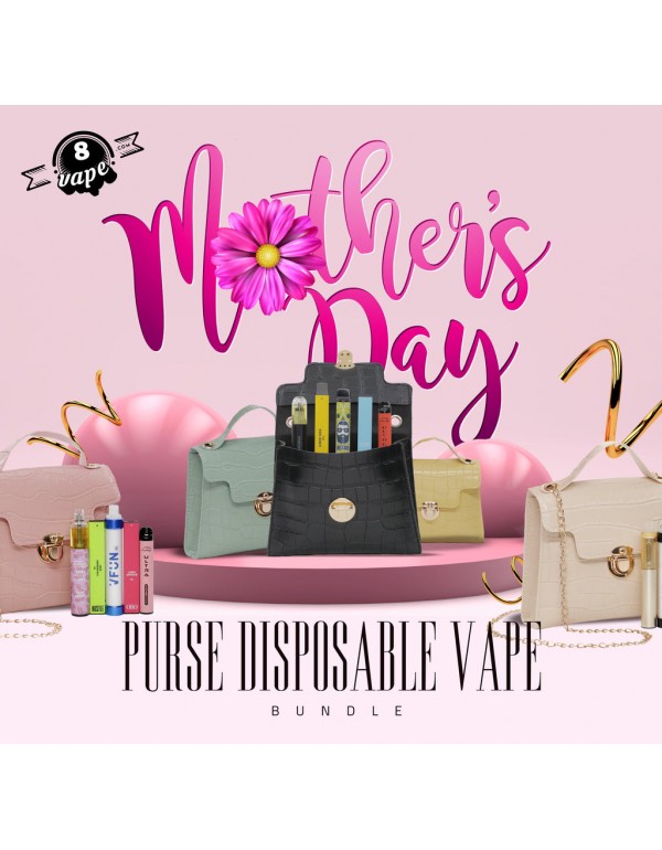 Mother's Day Purse Disposable Vape Bundle